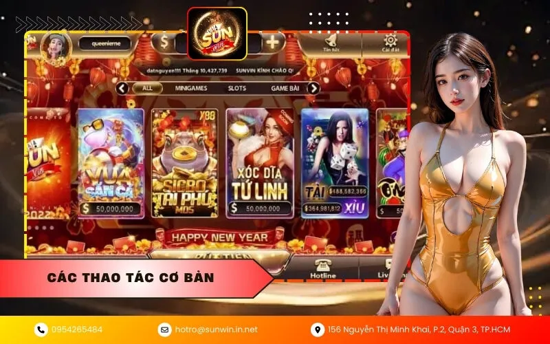 Các thao tác cơ bản